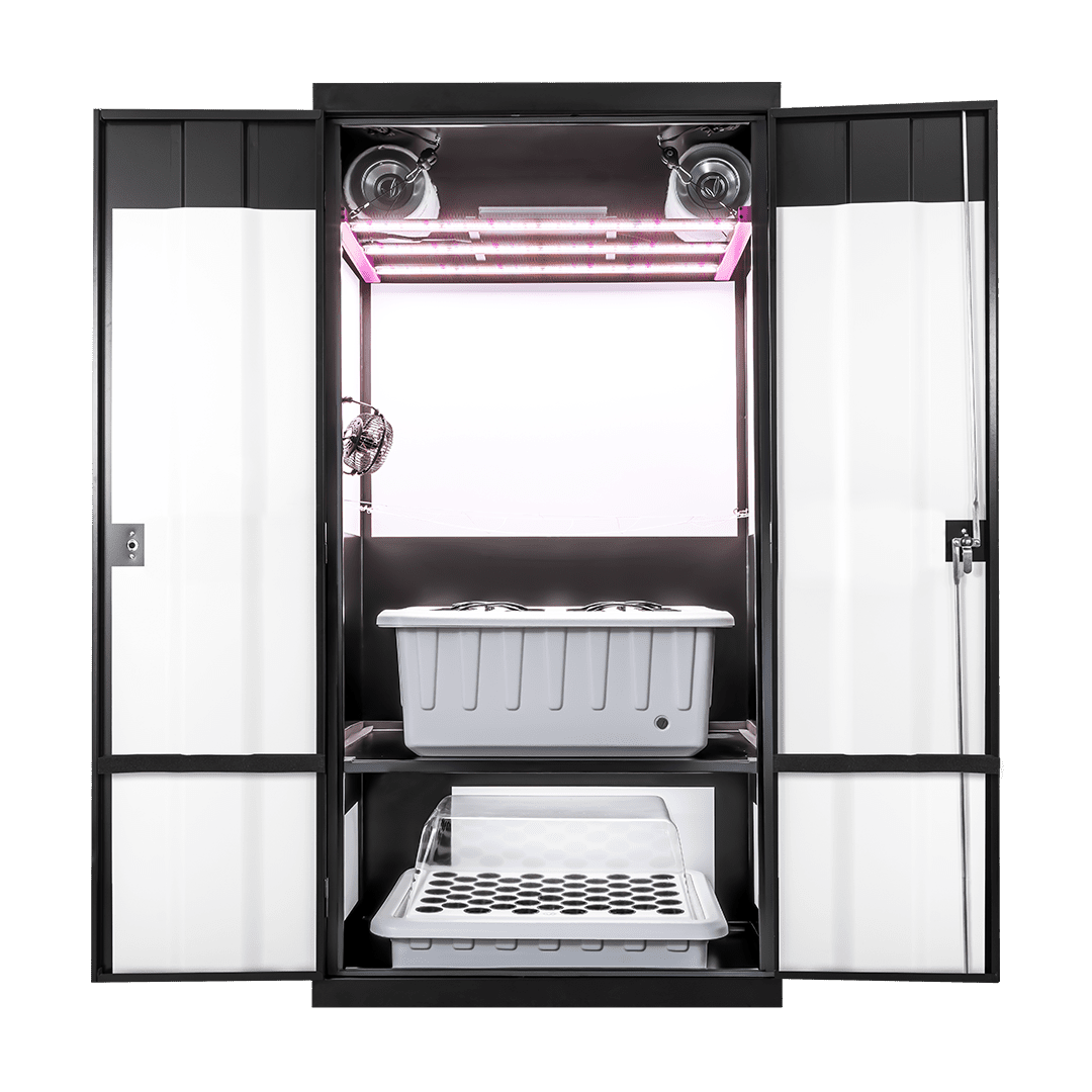 SuperCloset Deluxe Hydroponic Grow Cabinet